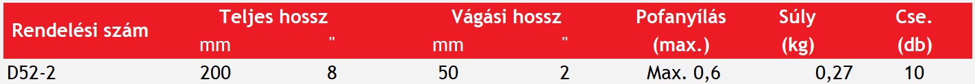 Akciós D52-2 masszív kombi olló
