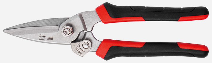 BESSEY D52-2 masszív egyenes kombi olló