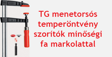 TG eredeti BESSEY menetorsós temperöntvény szorítók minőségi fa markolattal