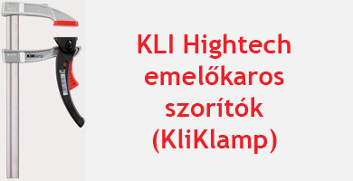 KLI Hightech emelőkaros szorítók (KliKlamp)